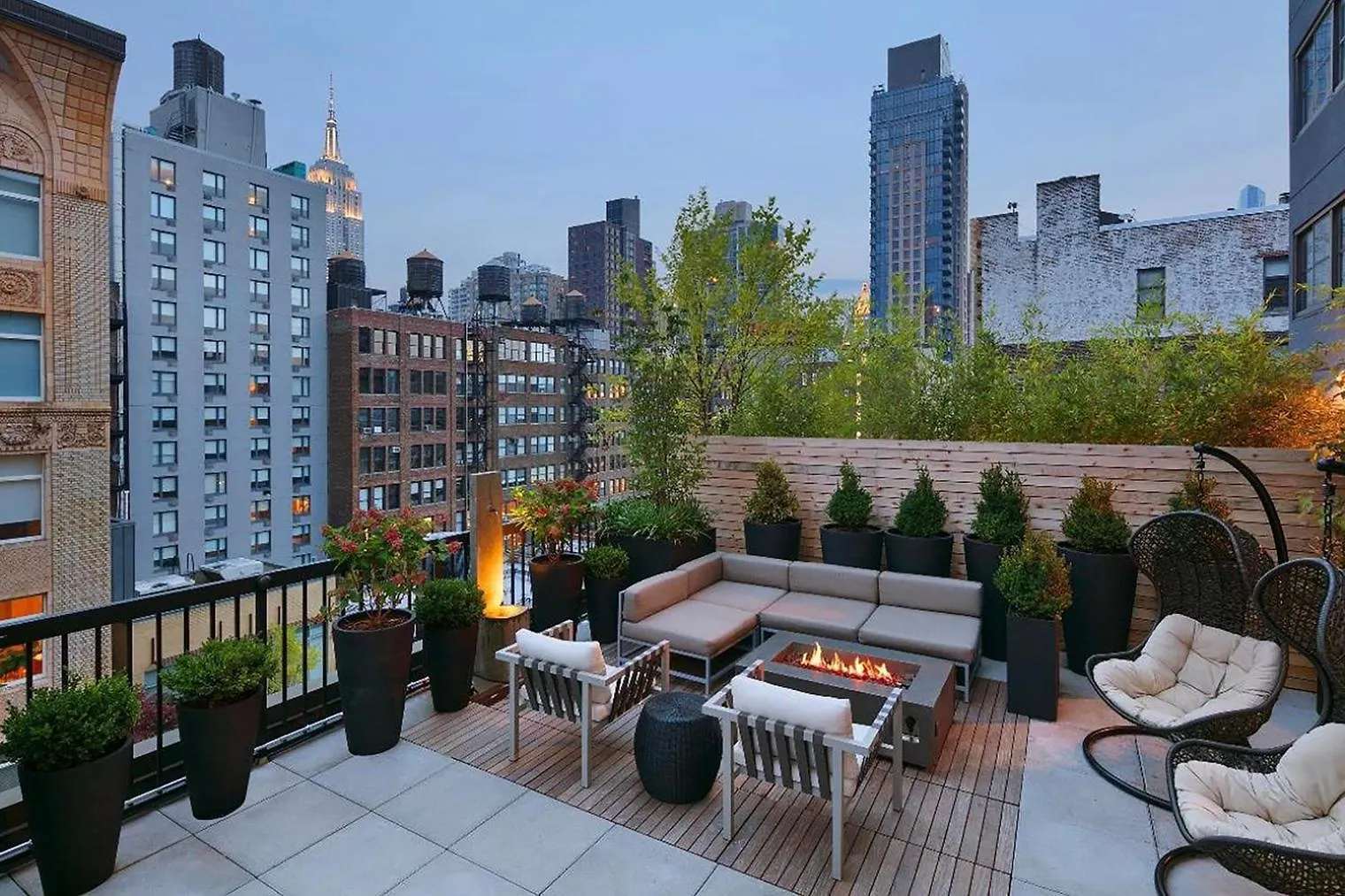 Blueground Chelsea Rooftop Wd Nr High Line Nyc-1636 New York Lägenhet